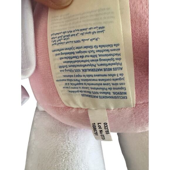 Hello Kitty Sanrio Build a Bear Workshop White 15” Large Plush Toy with Pink Bow - Picture 10 of 11